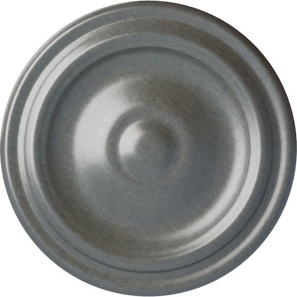 Ekena Millwork Maria Ceiling Medallion (Fits Canopies up to 1 3/4"), Hand-Painted Platinum, 9 5/8"OD x 1 1/8"P CM09MAPLS - main
